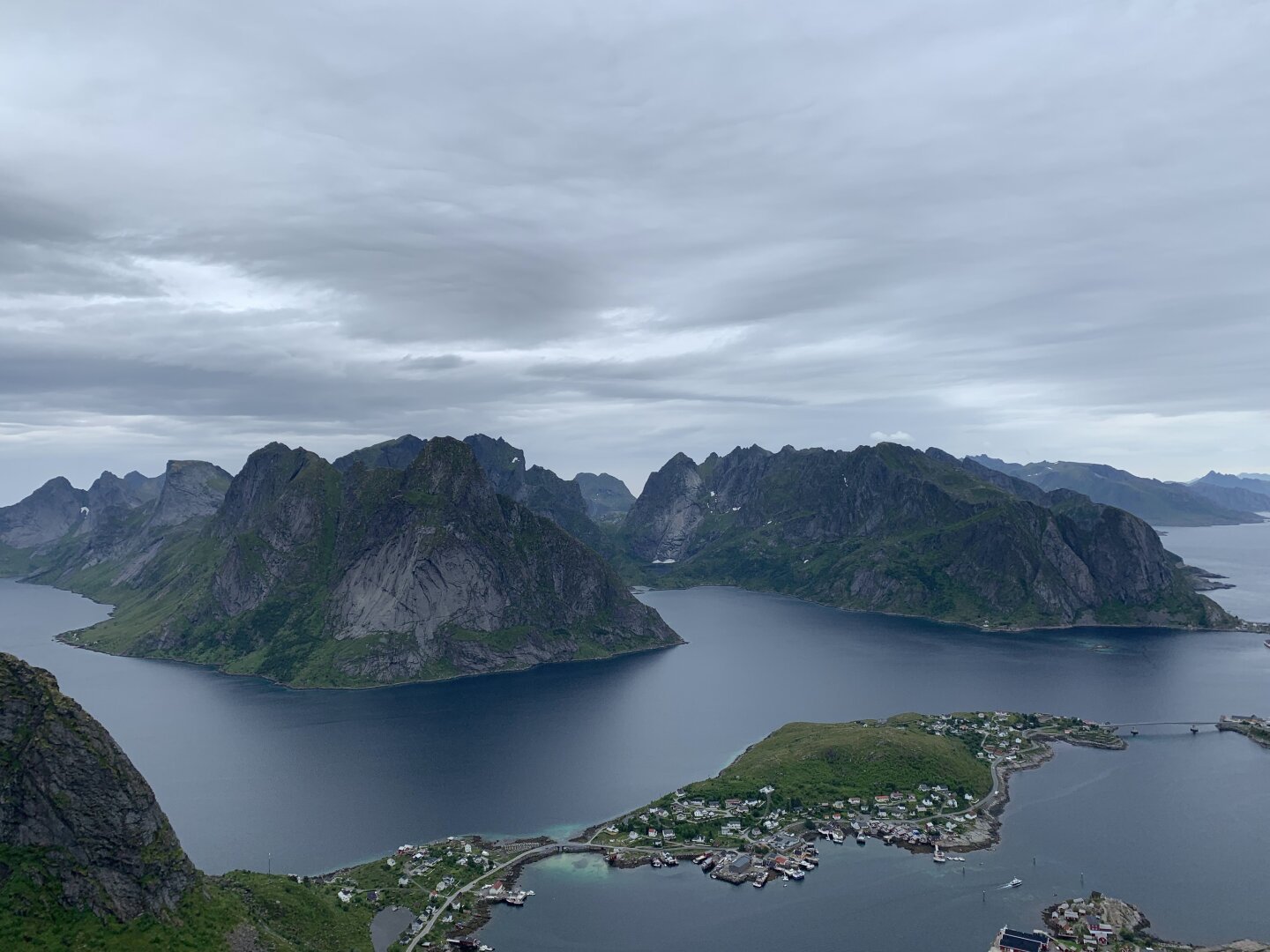 Reinebringen, Lofoten, Norway. July 2022.