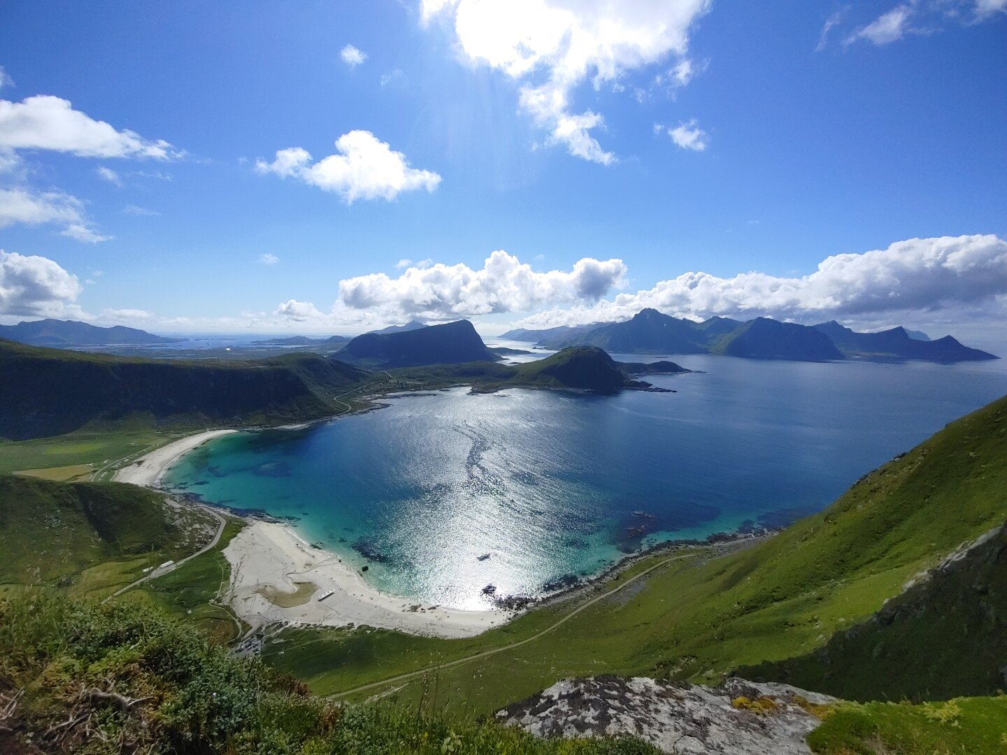 Haukland, Lofoten, Norway. July 2022.