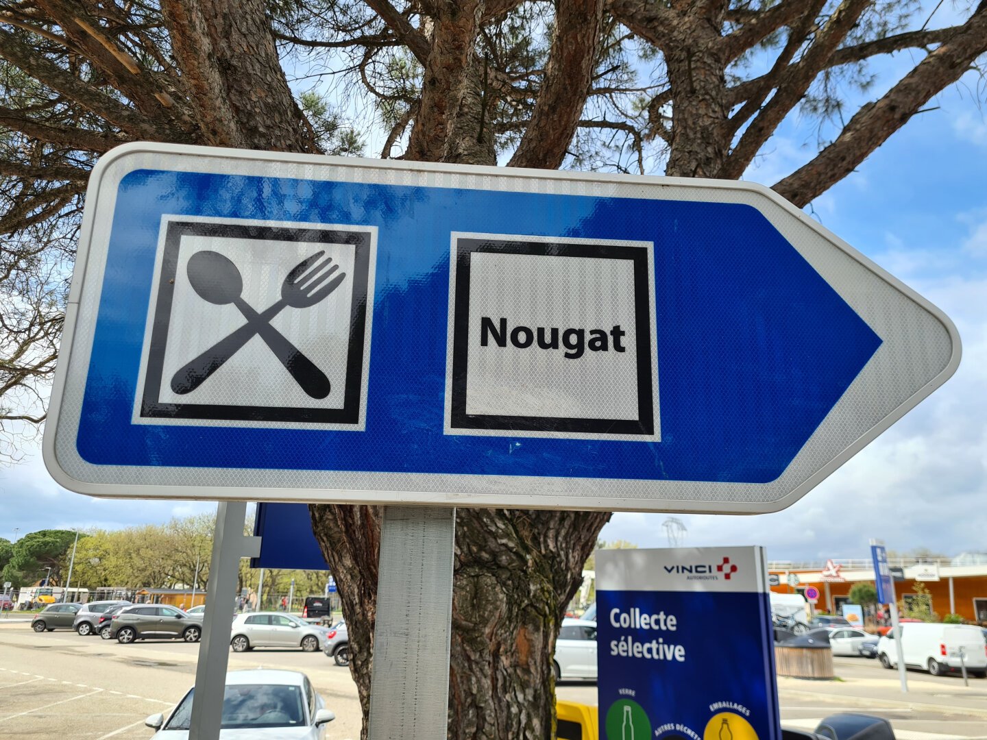 Wegweiser zum Nougat