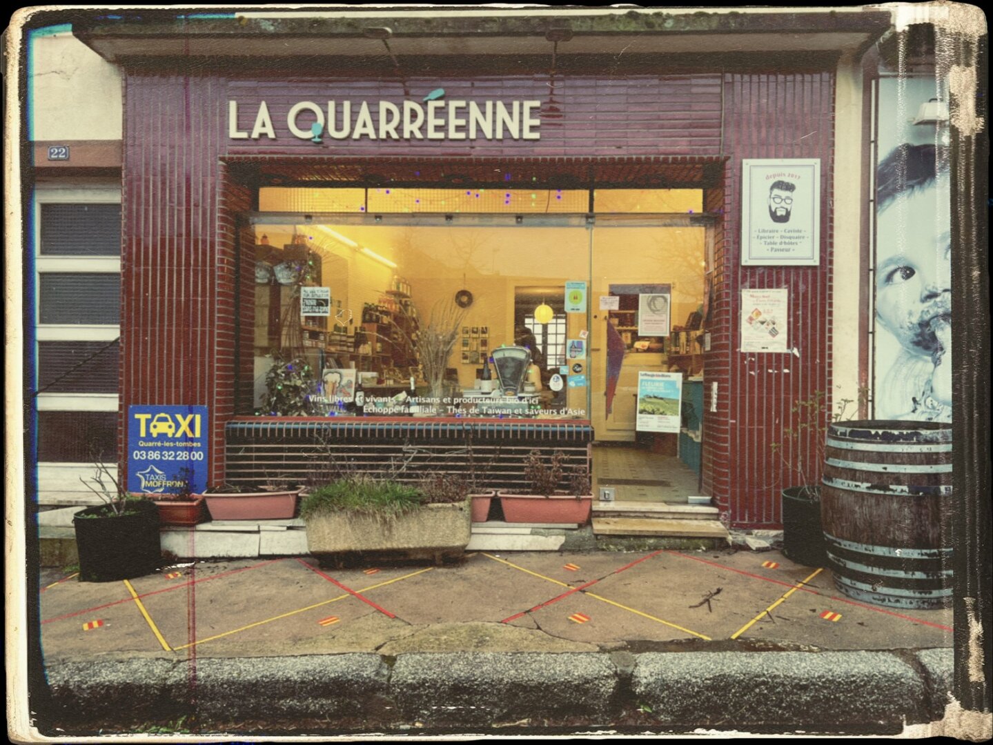 Vitrine de la Quarréenne