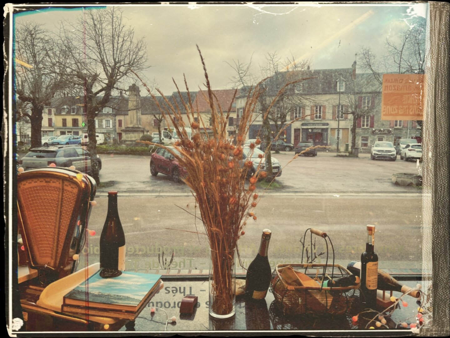 Vu du village depuis l’intérieur de la Quarréenne