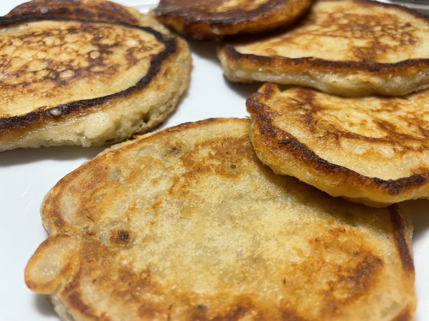 5 vegane Bananen Pancakes