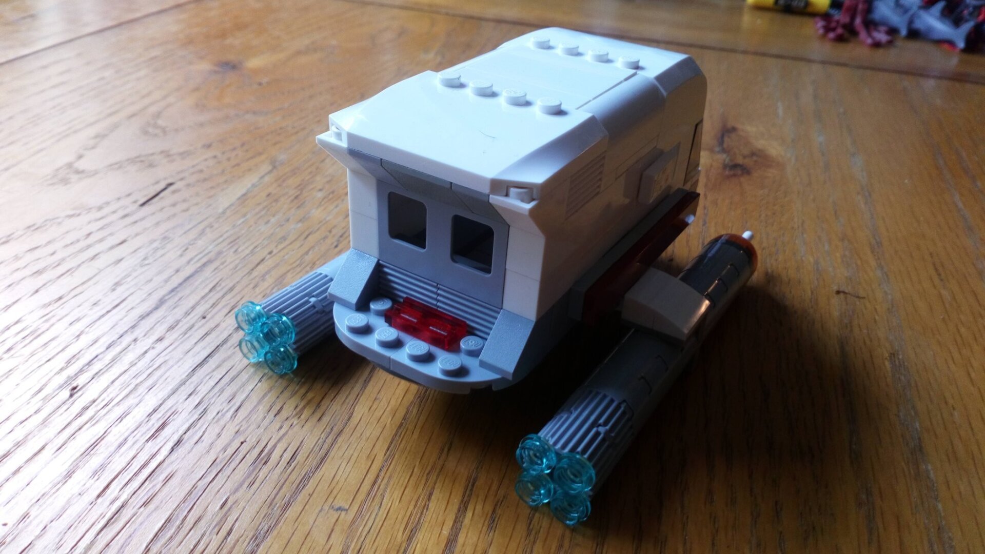 The Shuttlecraft Galileo, from Star Trek TOS, in LEGO