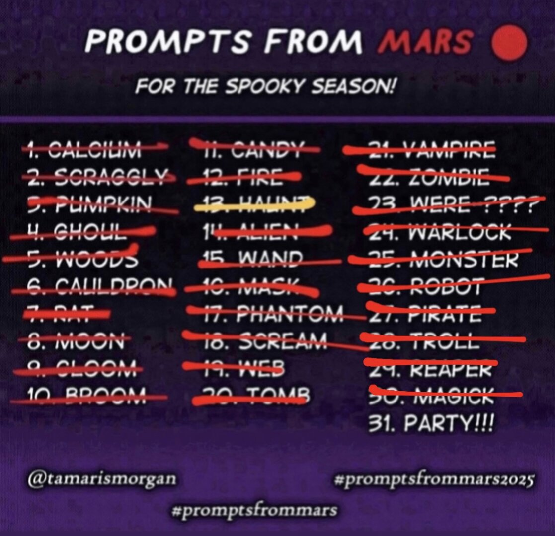 Day 30 of Prompts from Mars 2025 - Magick: Completed!