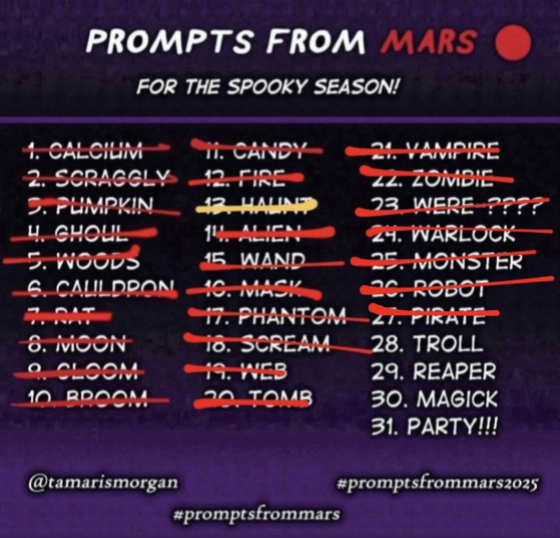 Day 27 of Prompts from Mars 2025 - Pirate: Completed!