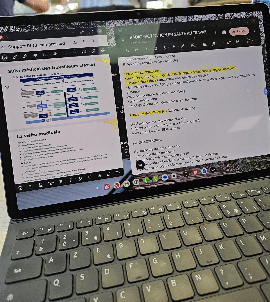 galaxy tab s10plus en mode dex