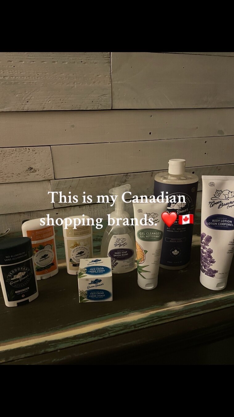 Green Beaver Canadian natural products. 🇨🇦