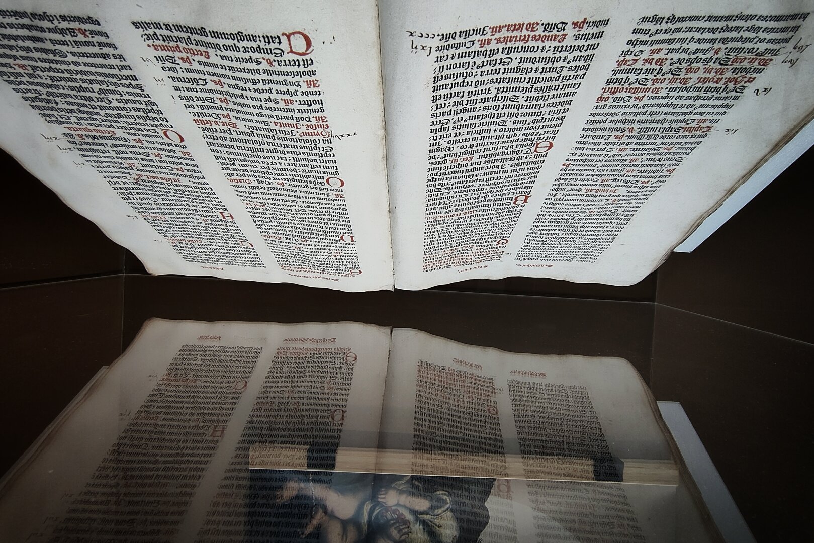 a reverse old manuscript