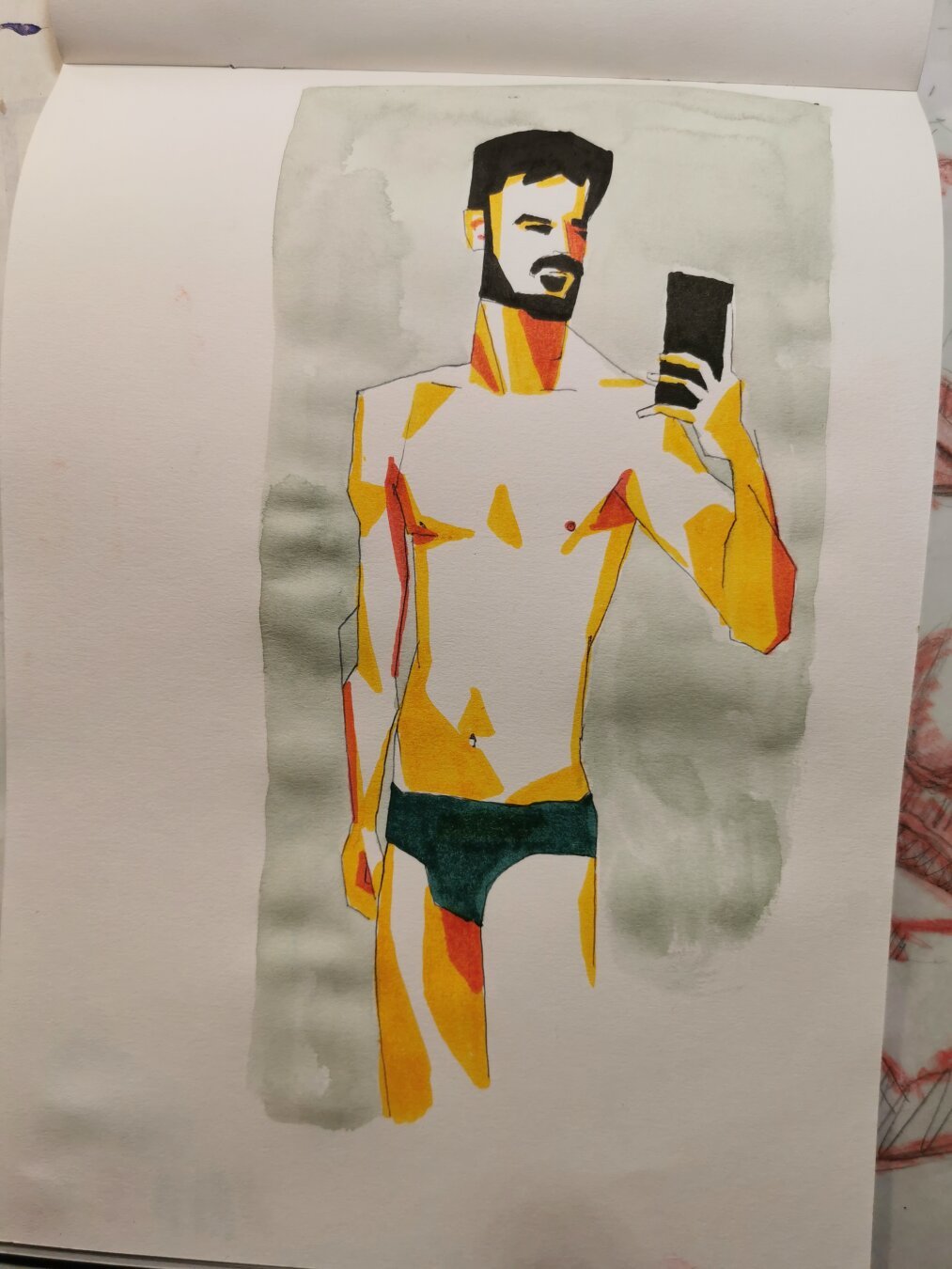 #illustration #gay #gayart #queerart #illustration #art #painting