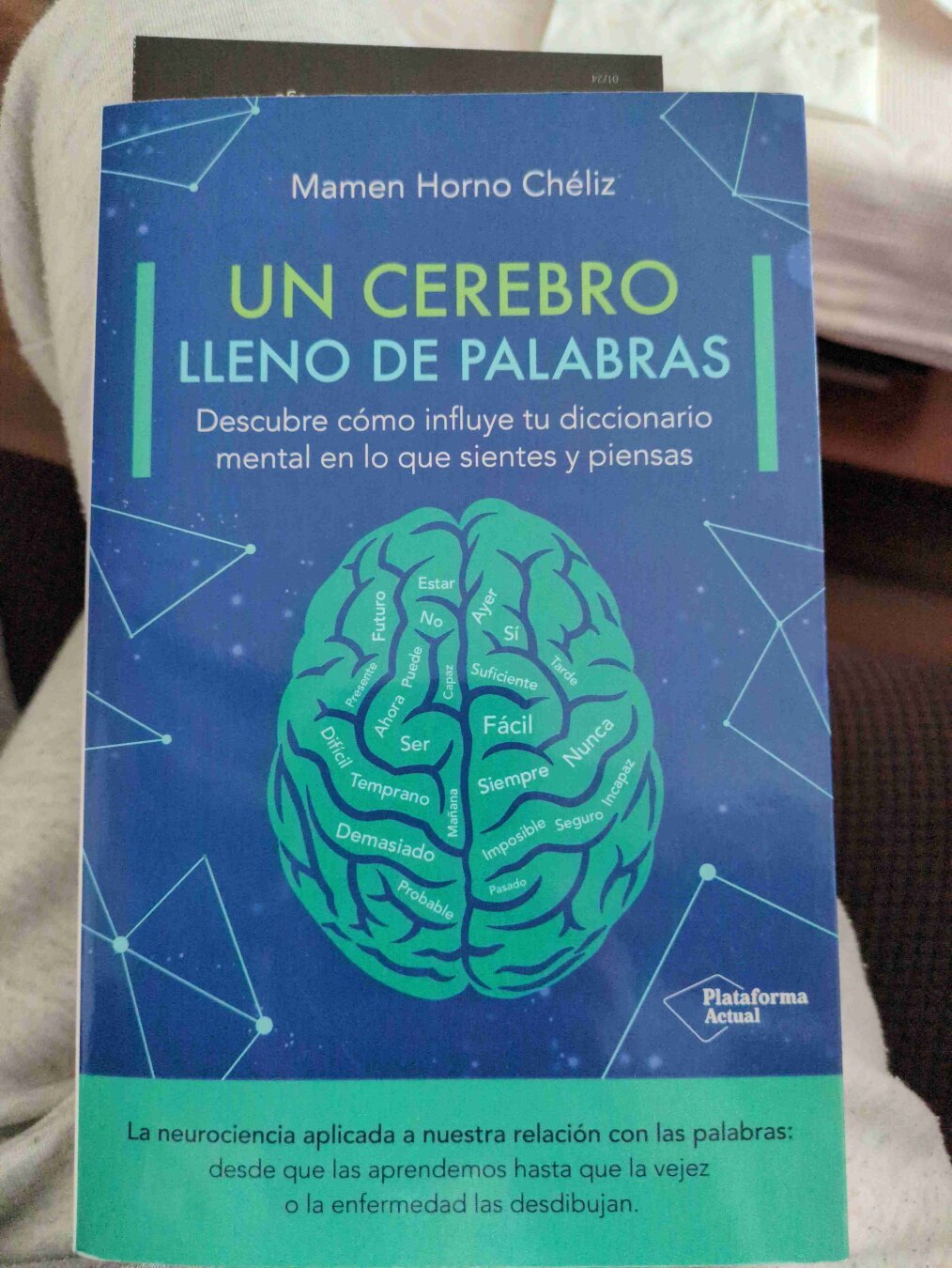 Un cerebro lleno de palabras, de Mamen Horno Chéliz