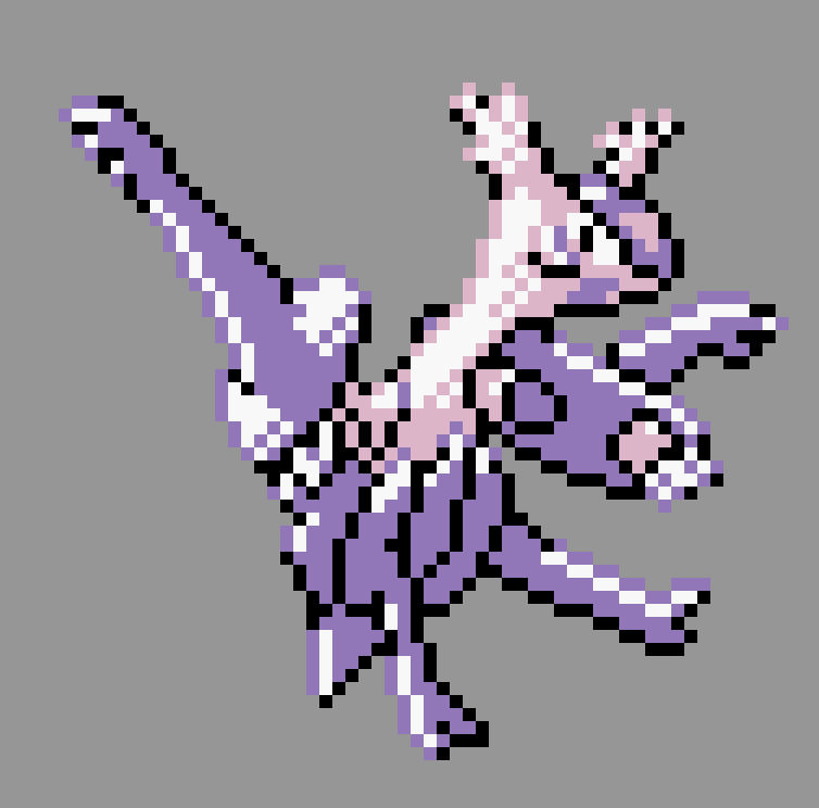 pixel art of mega latios in pokemon gold/silver style