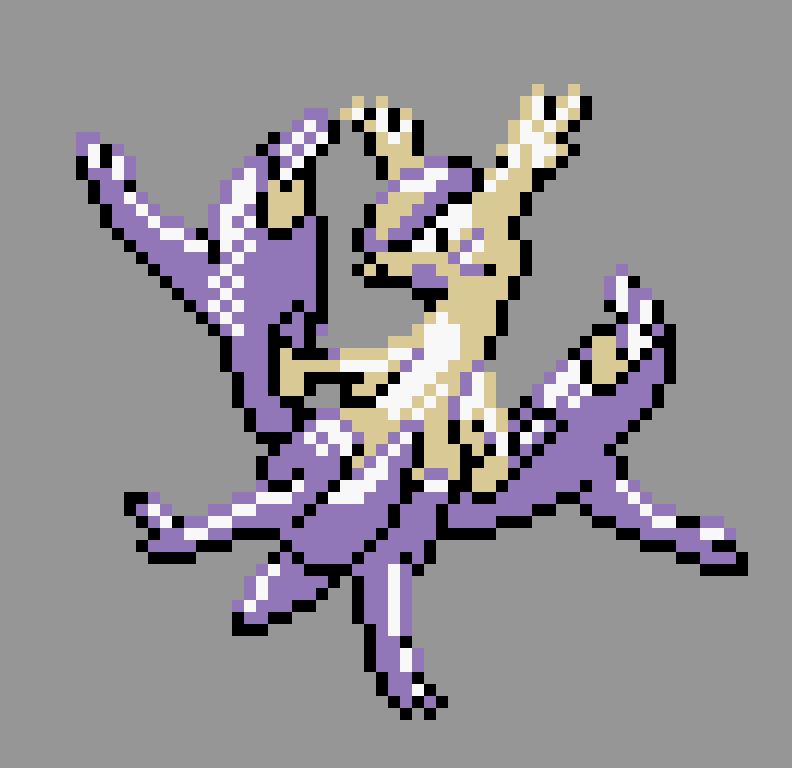 pixel art of mega latias in pokemon gold/silver style