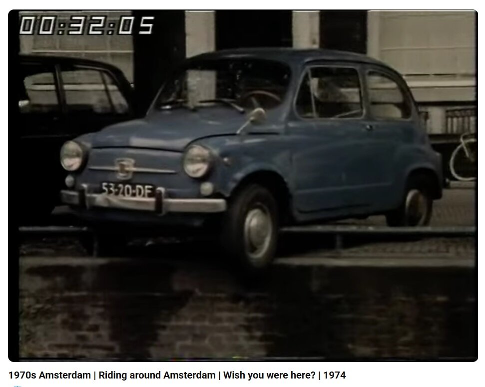 fiat 600 grachten amsterdam
