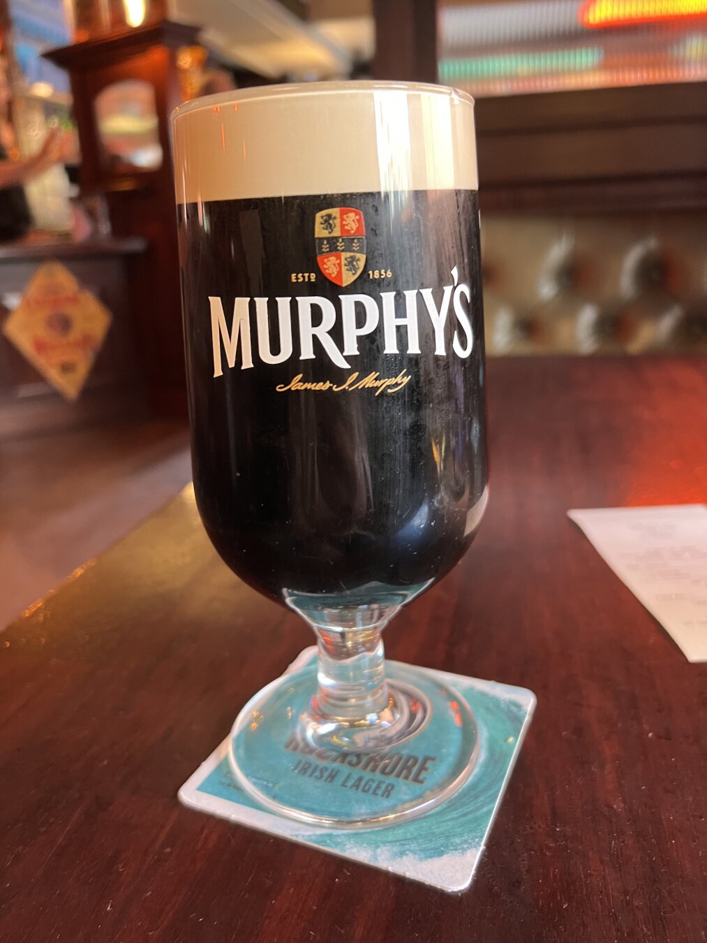 Pint of Murphy’s
