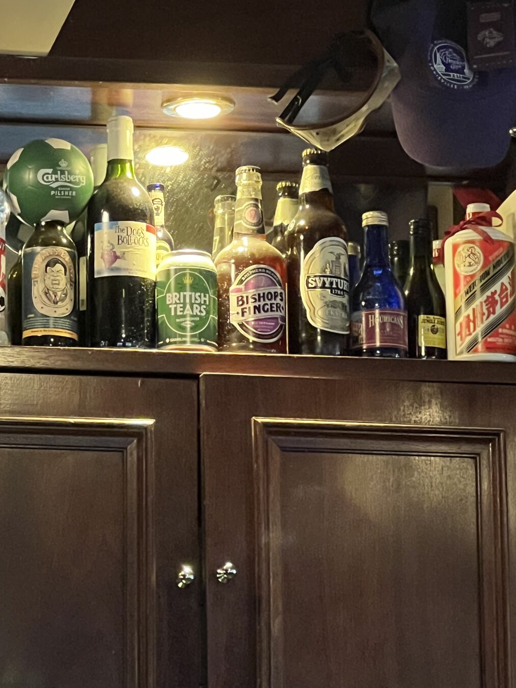 Beer saying “British tears”