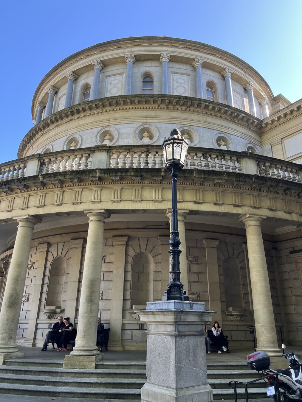 Front of the National Museum in Dublin