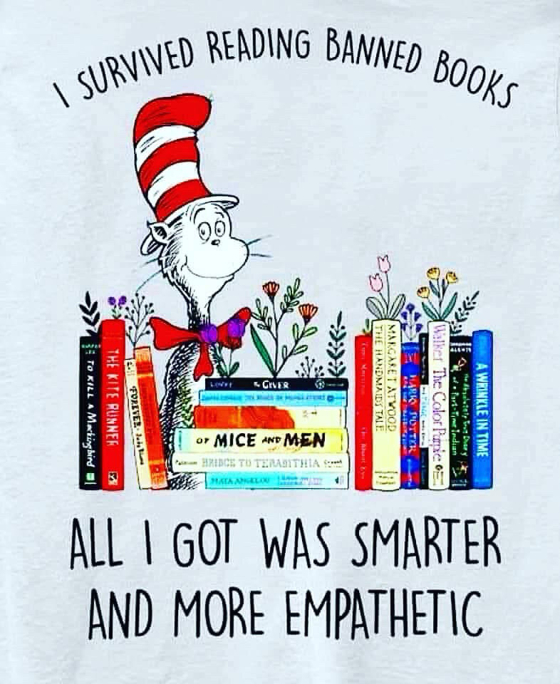 I survived reading banned books and all I got was smarter and more empathetic 