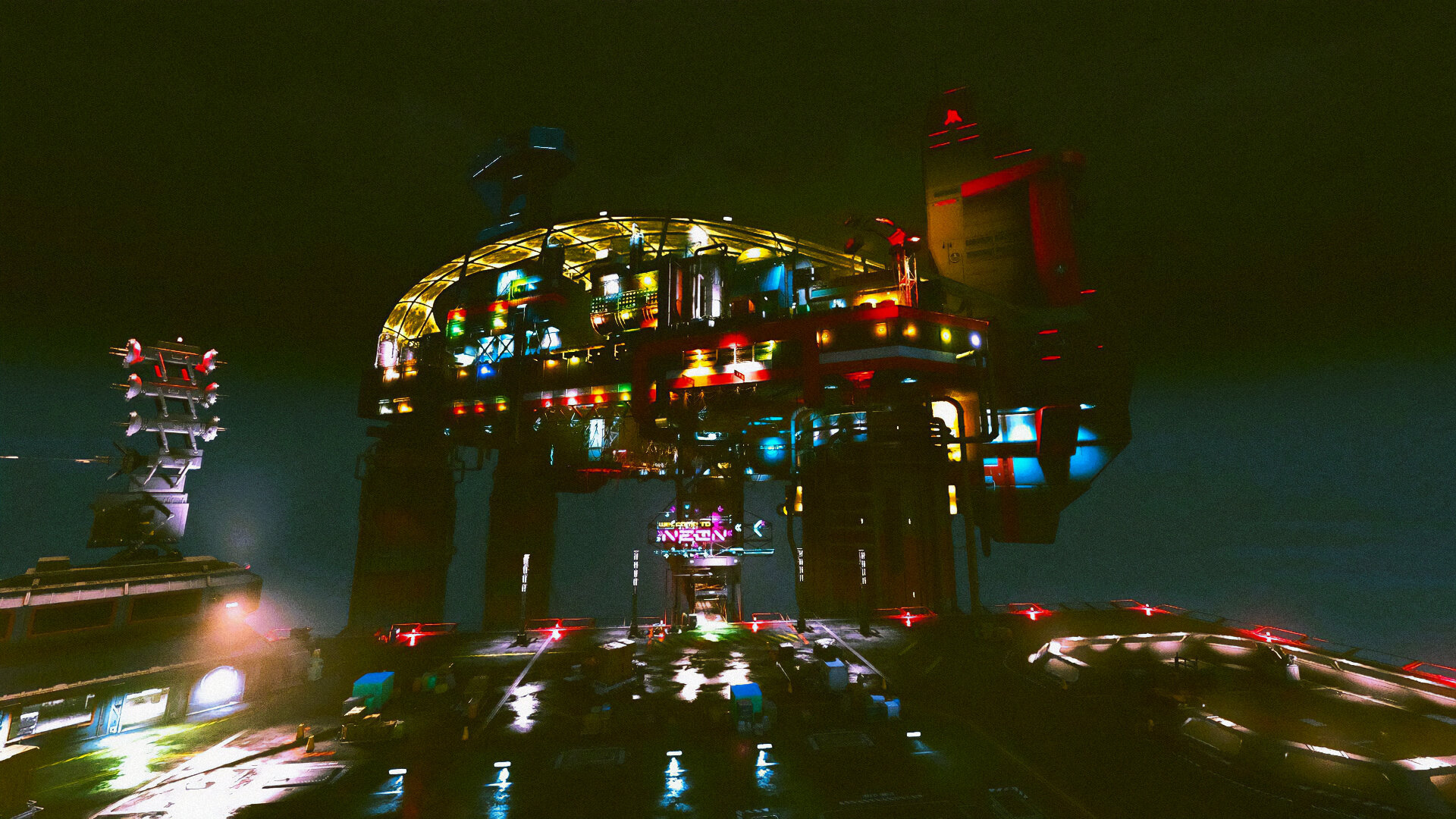 Though rife with smugglers and pirates, the allure of Neon - the Freestar Collective's party city - is irresistible to those seeking a taste of its night life.