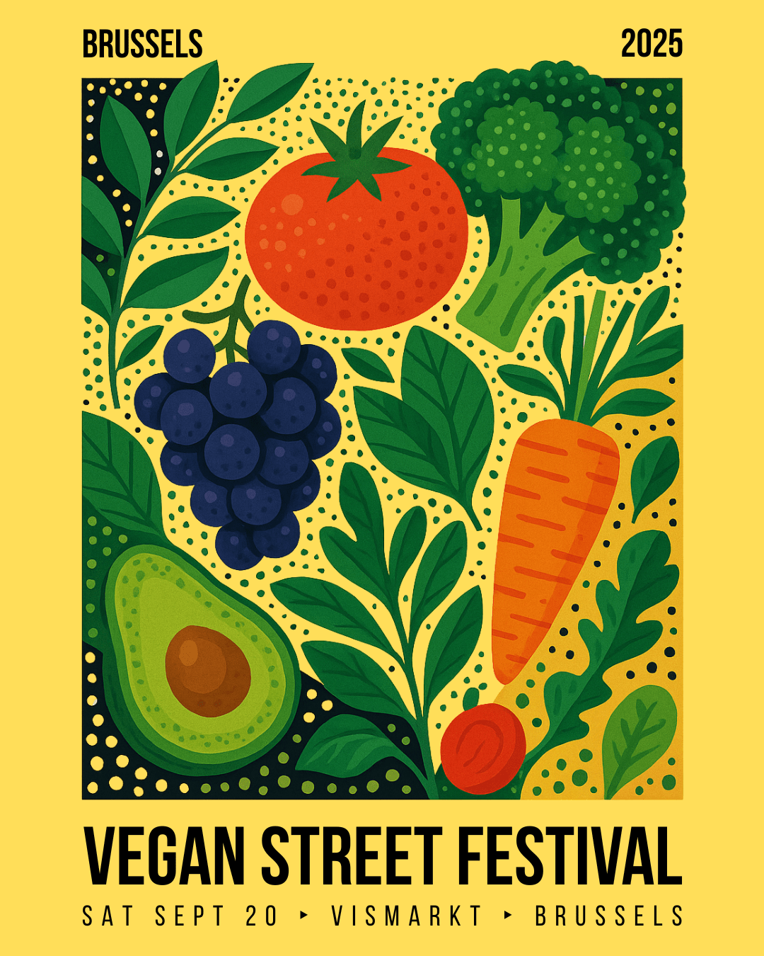 Vegan Street Festival this Saturday 20 September in Brussels