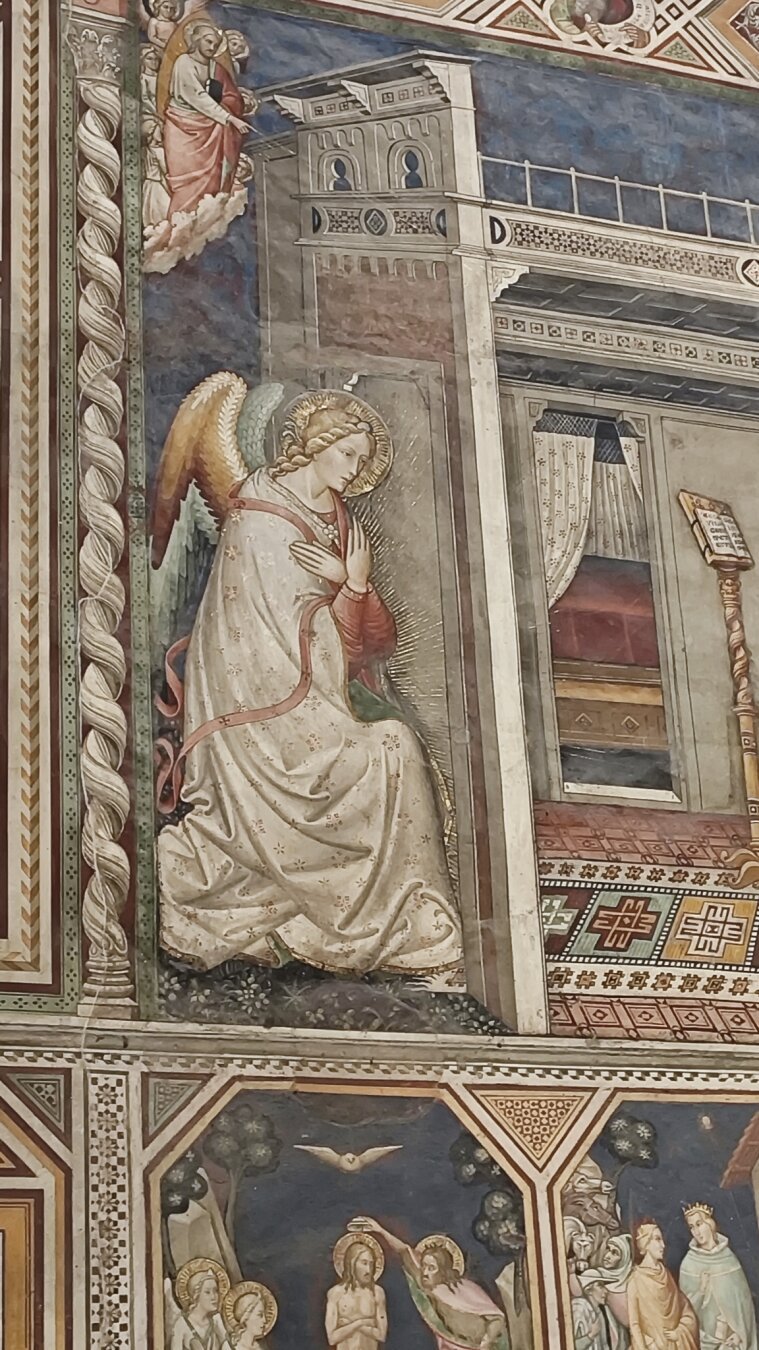 Angel painting
