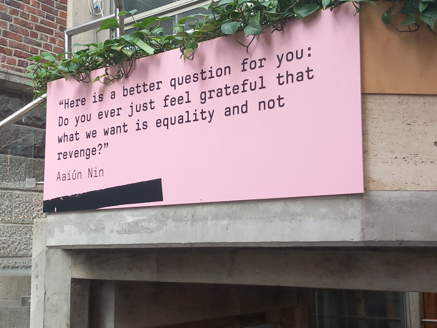 Nin quote on equality