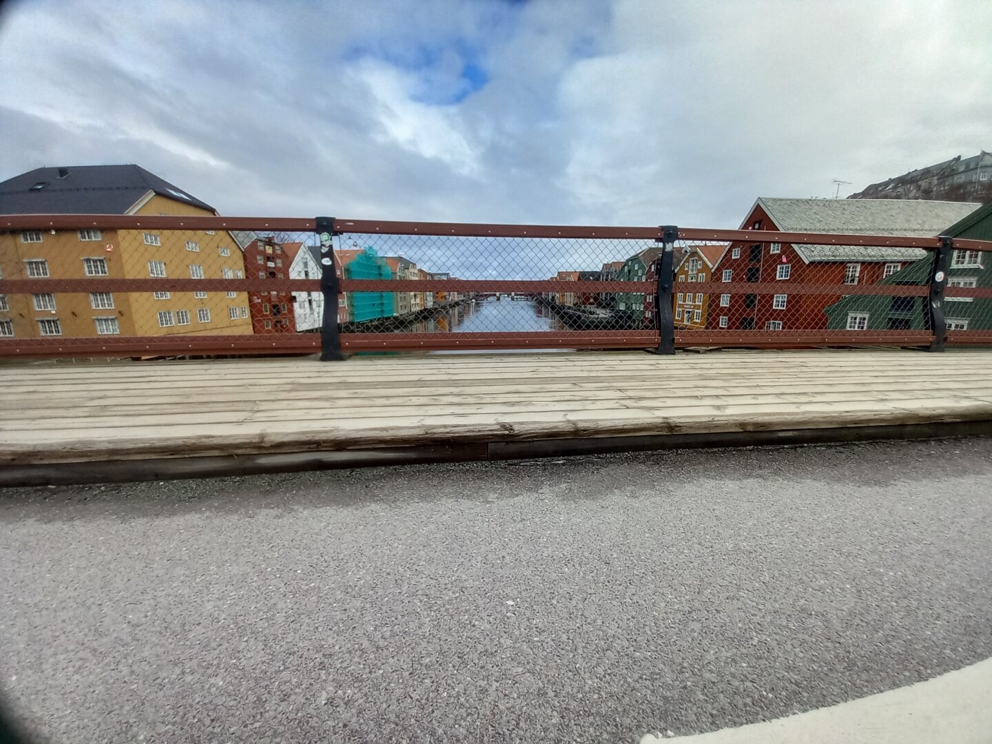 Trondheim view front the bridge