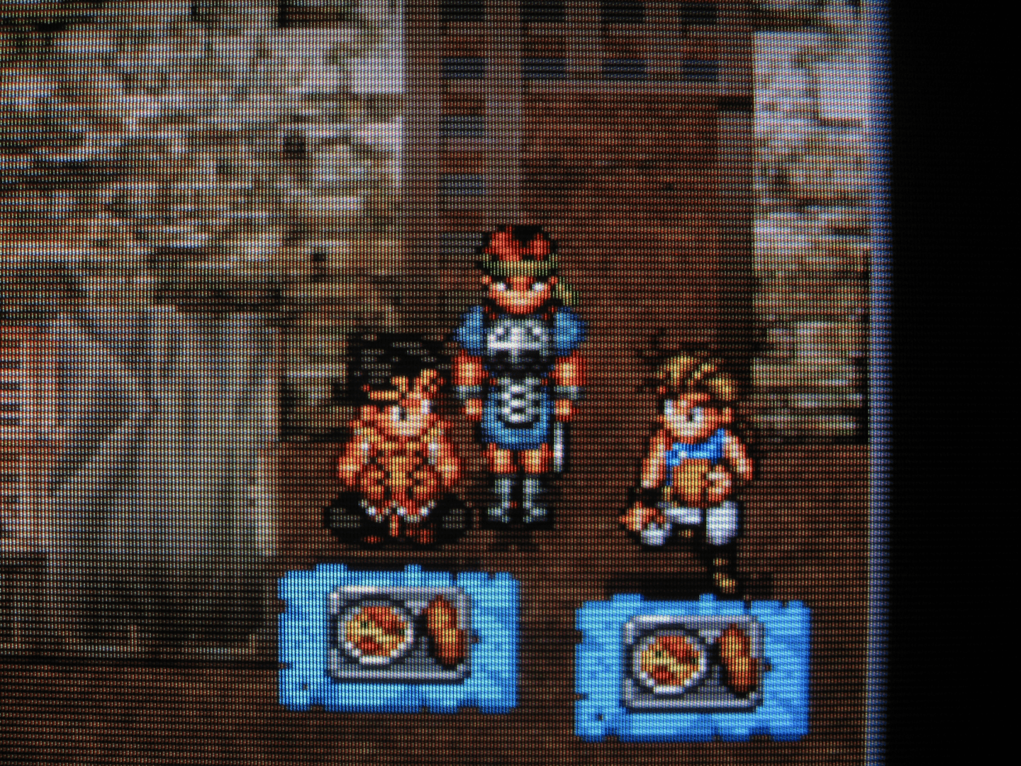 Having been separated and then both individually captured by a scrappy mercenary group, Riou and Jowy wordlessly engineer escape over supper.