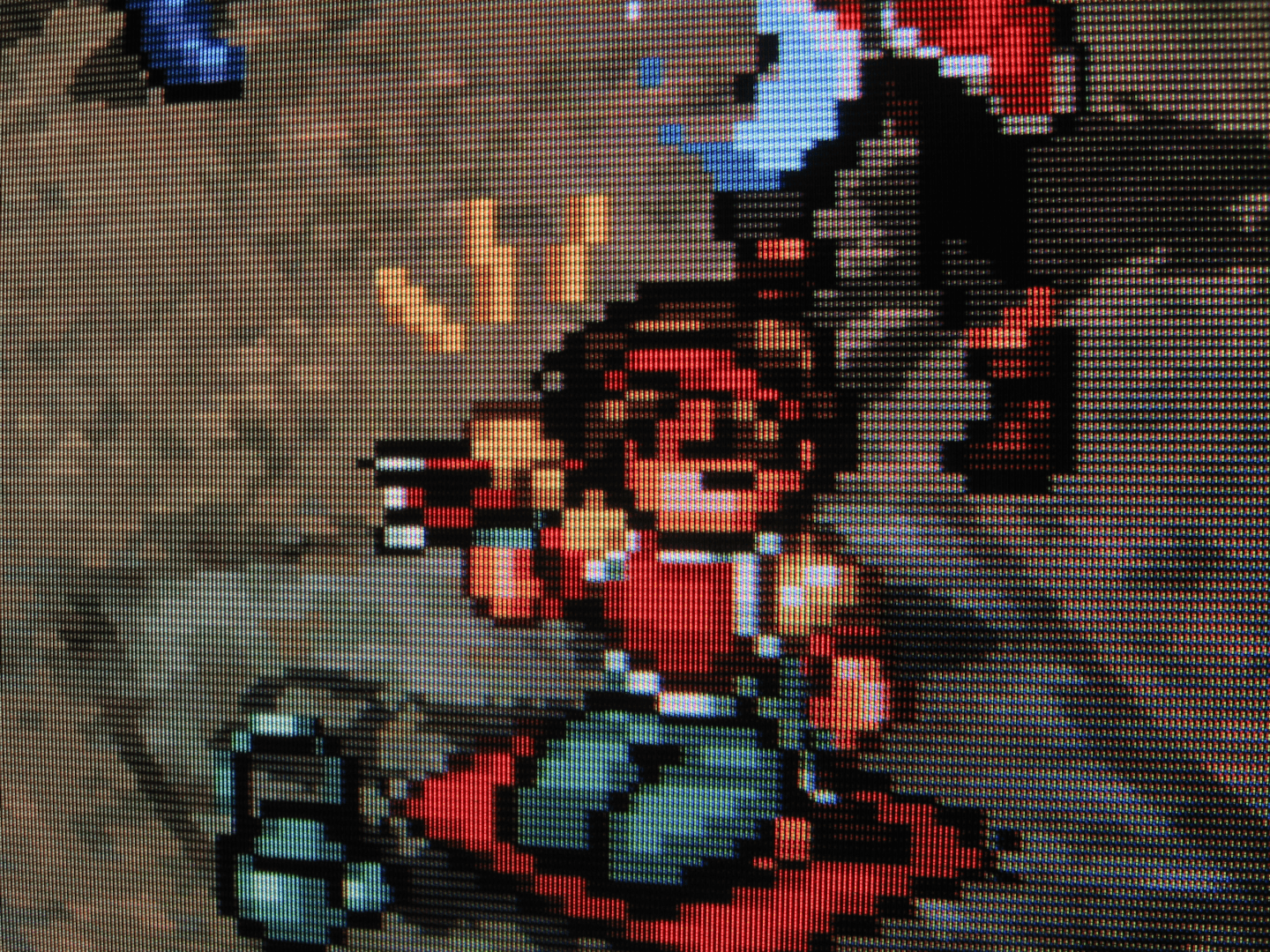 Abdicating her duty to the "Unite" attack with her brother Riou, Nanami plops down in the middle of the battlefield and boils a pot of tea.