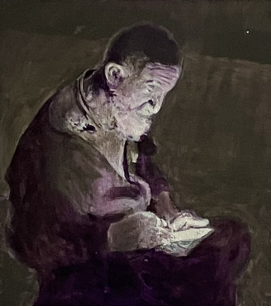 Painting on Wood.
#fineart #technology #optimism