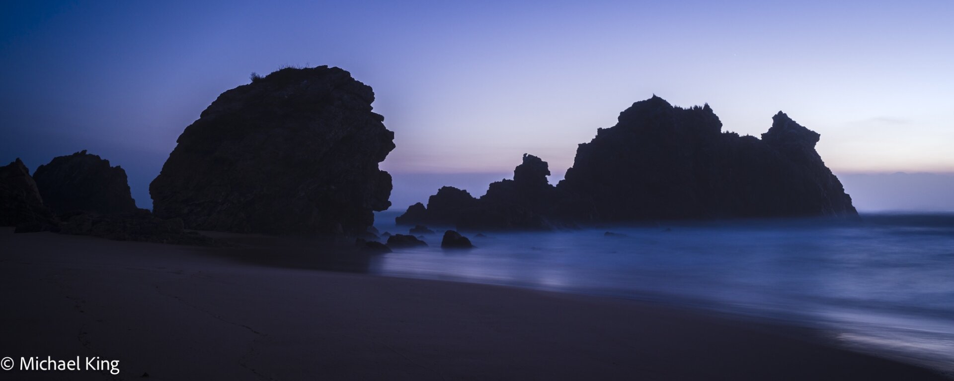 Camel rock in dawn silhouette