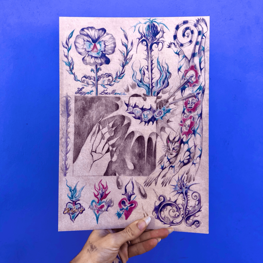 Picture of a print of my flashs