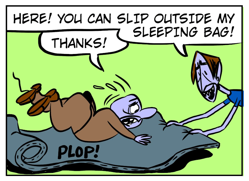 illustration of comic panel