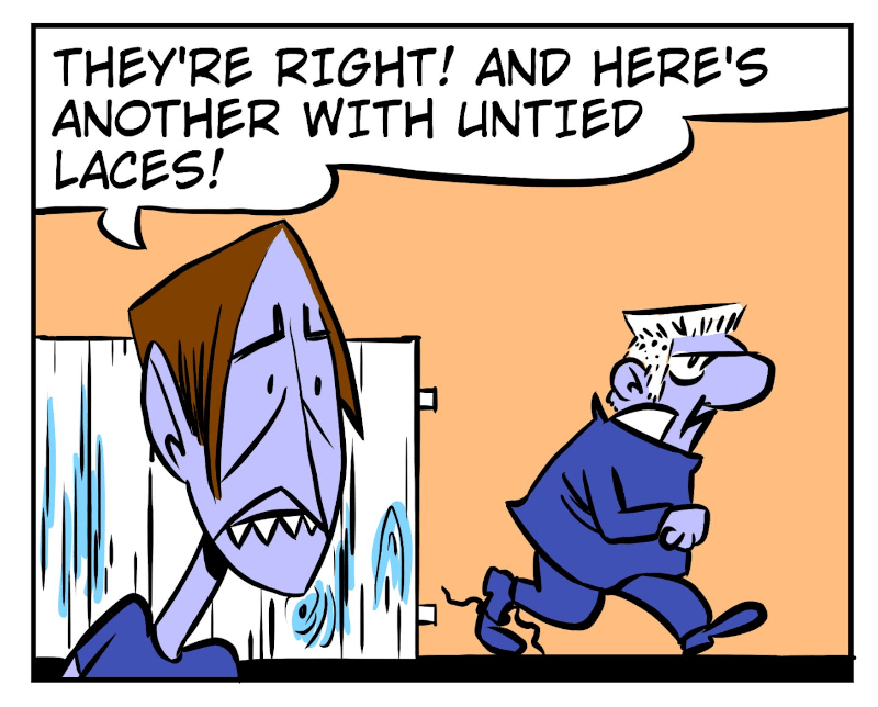 illustration of comic panel