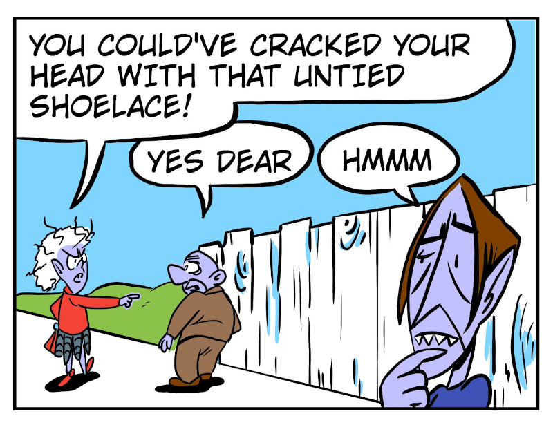 illustration of comic panel