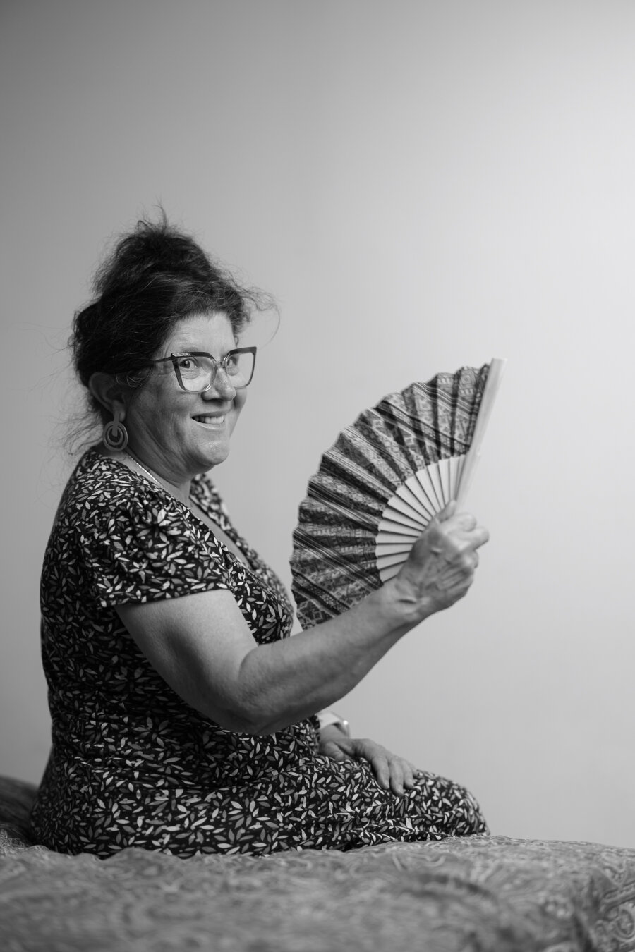 Ma mère Dominique photographiée par mes soins.