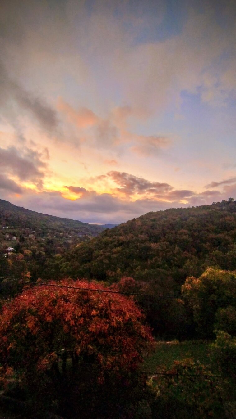 Esparou, France. 
October 31, 2025.
Autumn rising.