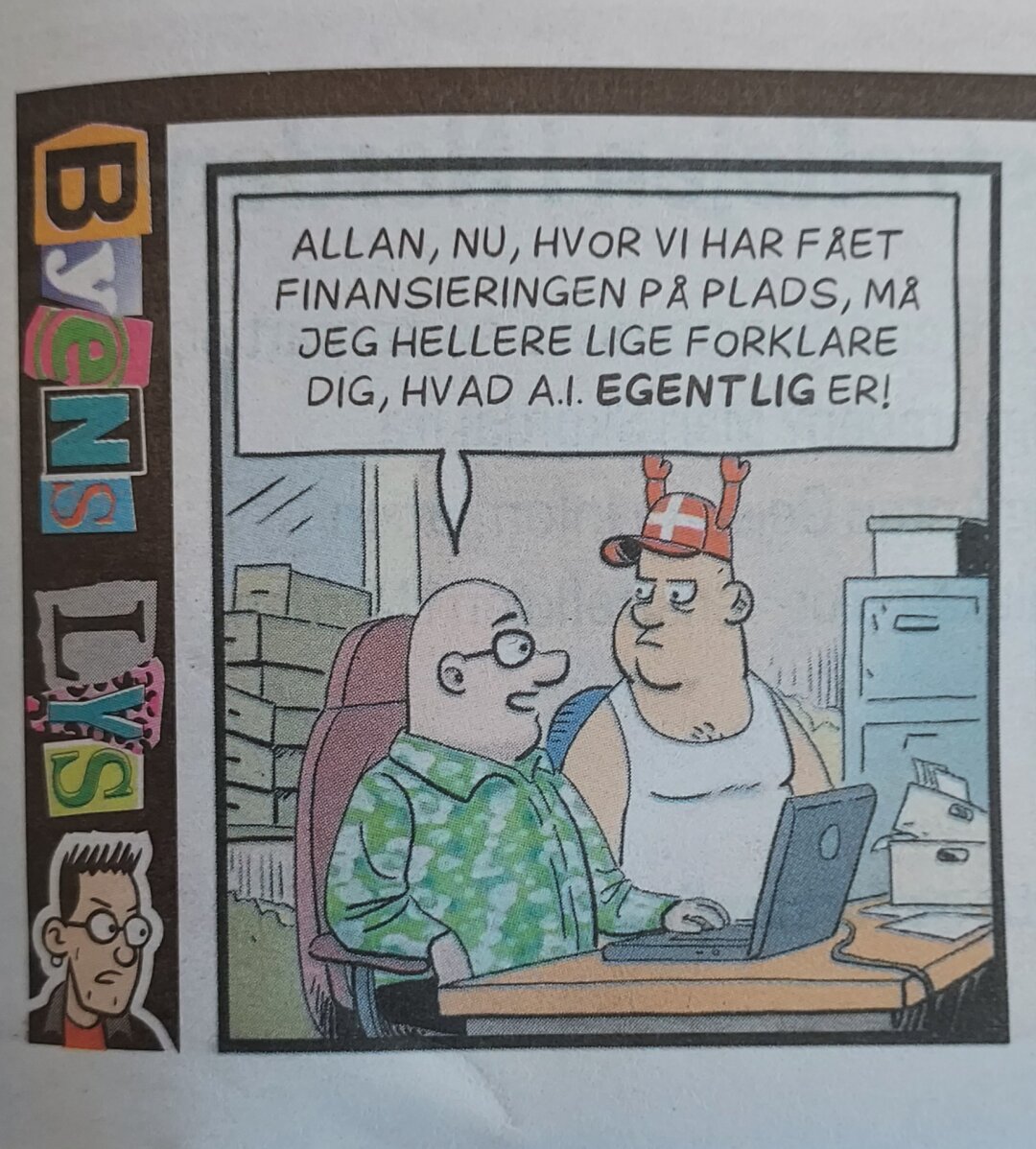Lær om A.i. med Allan i dag i Byens Lys: https://www.information.dk/2026/07/ai-egentlig?kupon=eyJpYXQiOjE3ODQ2MjU2MjYsInN1YiI6IjMyOTAyMzo4NDA4NTEifQ.vJCIjm_Rn7wrlINihBswmg #a.i. #kunstigintelligens #copilot