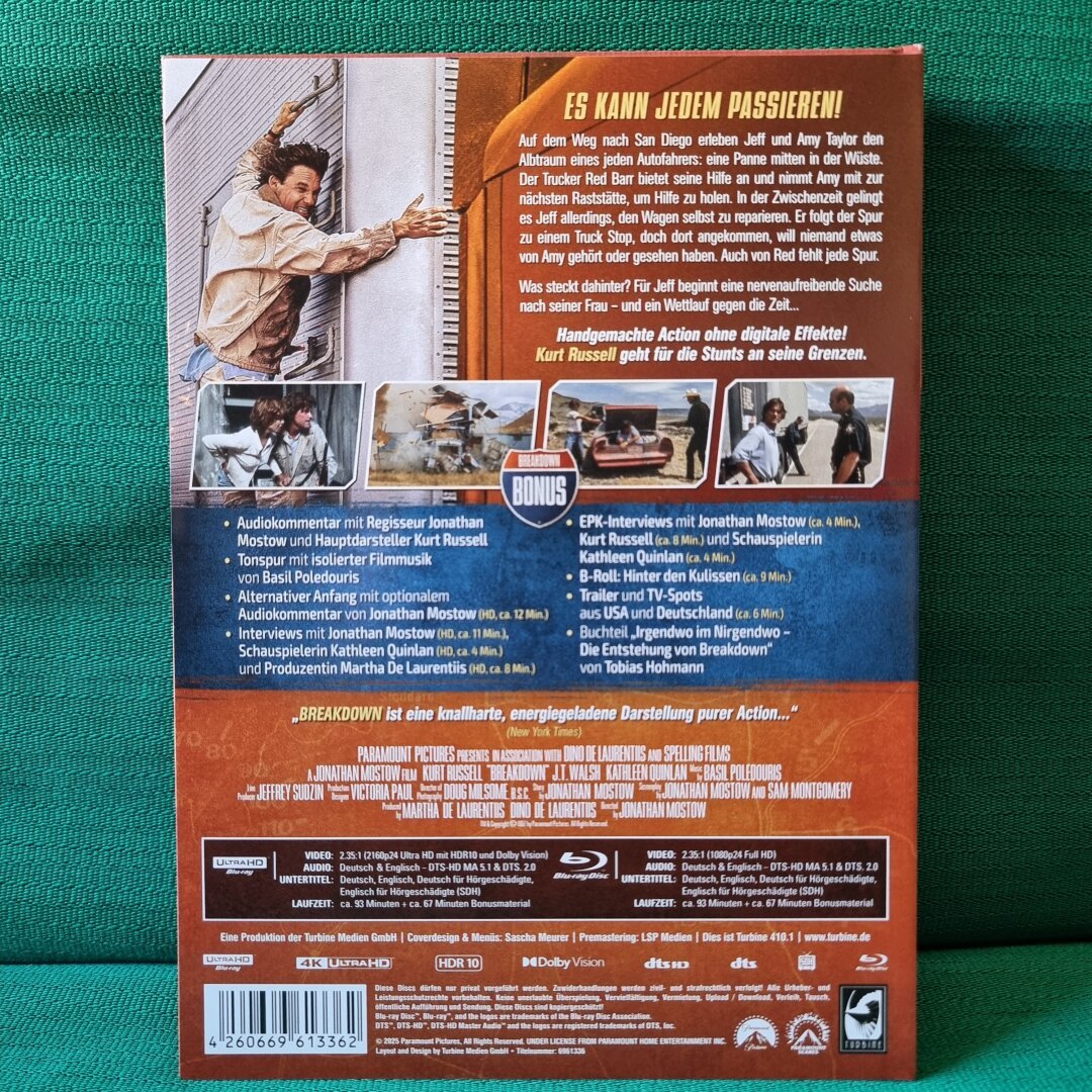 back cover card