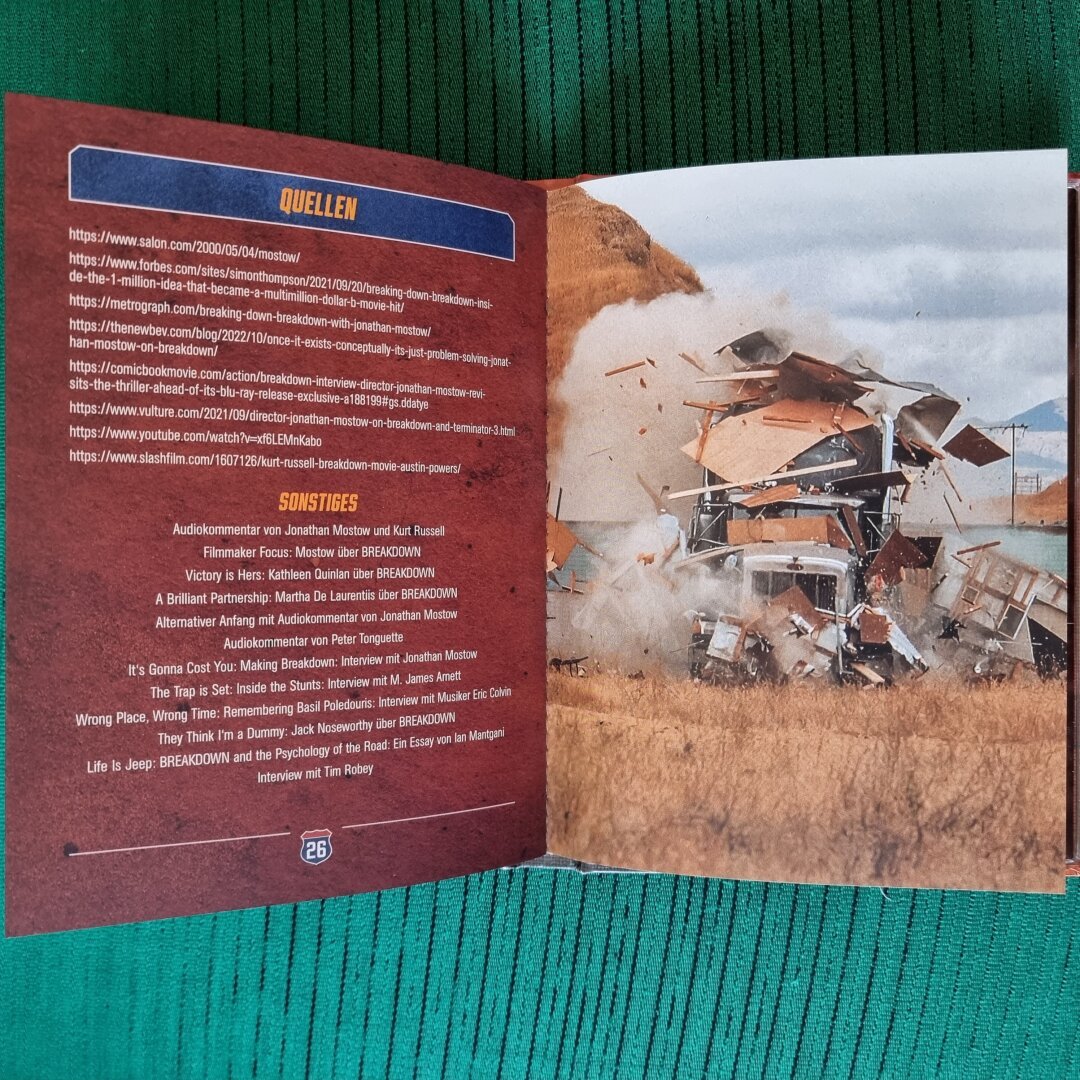 last page of text (page 26) with literature