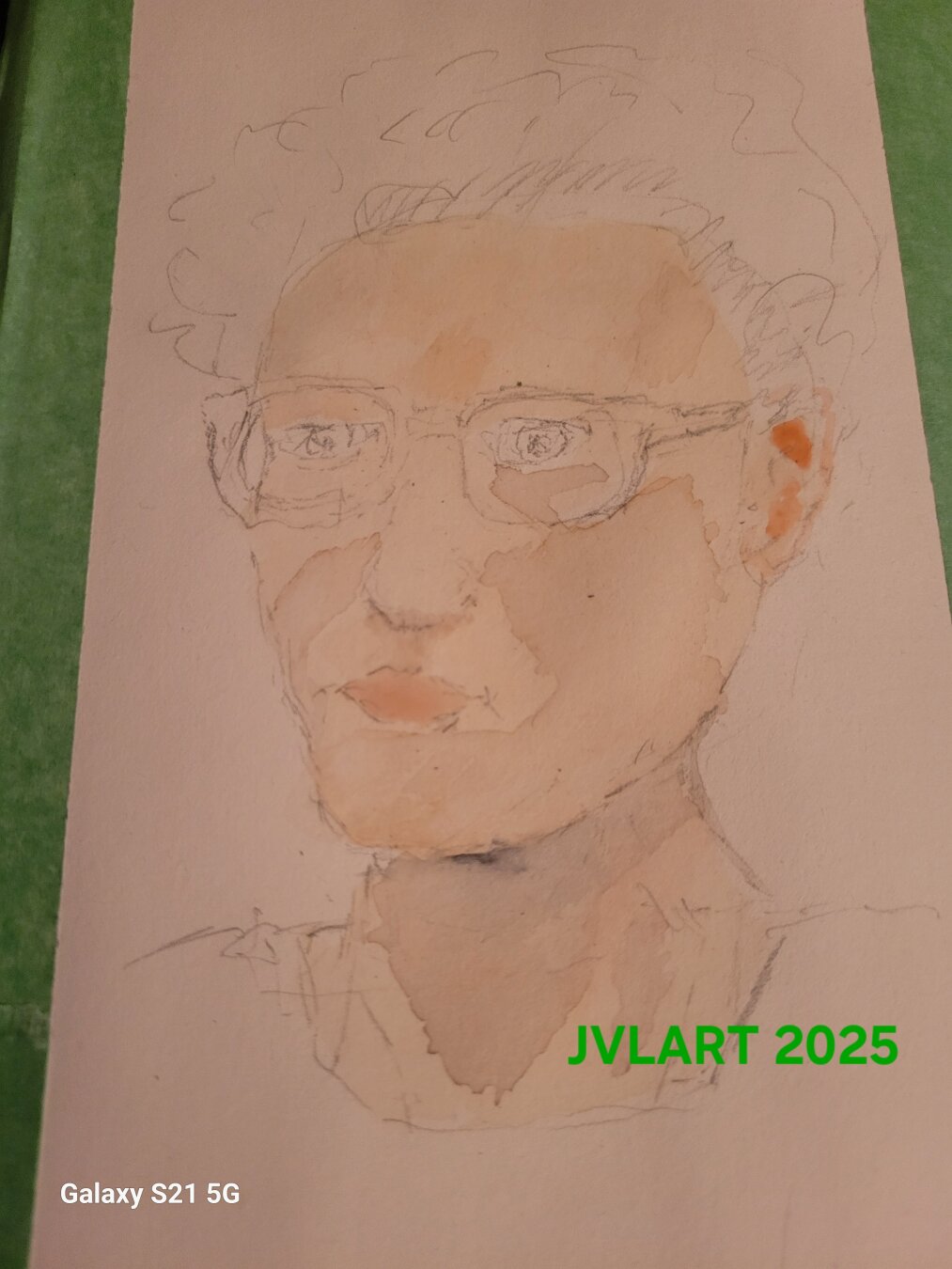 First couple of layers, flesh tones Julia Garner of Weapons