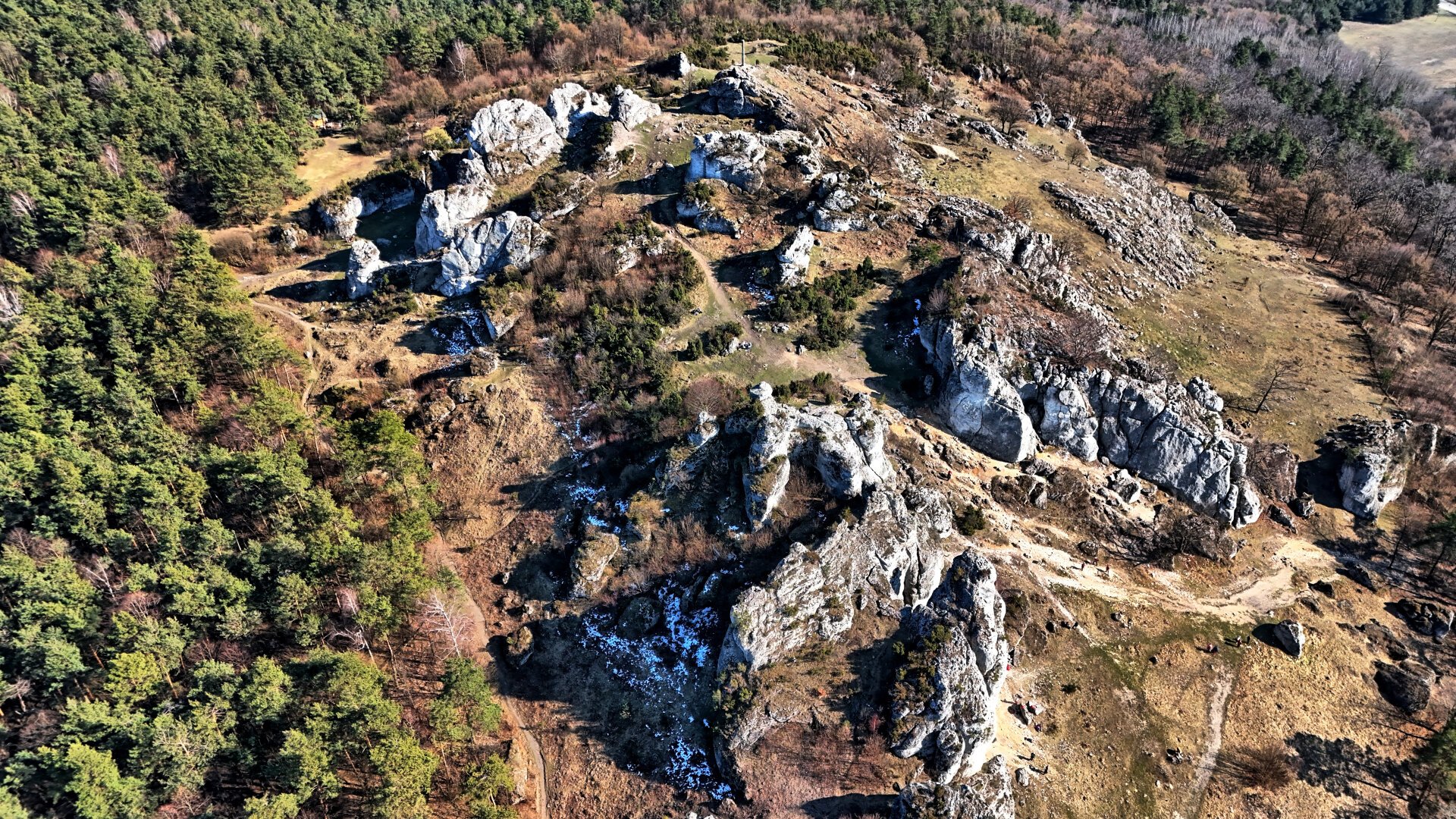 Góra Zborów, Skały Kroczyckie, Jura Krakowsko-Częstochowska