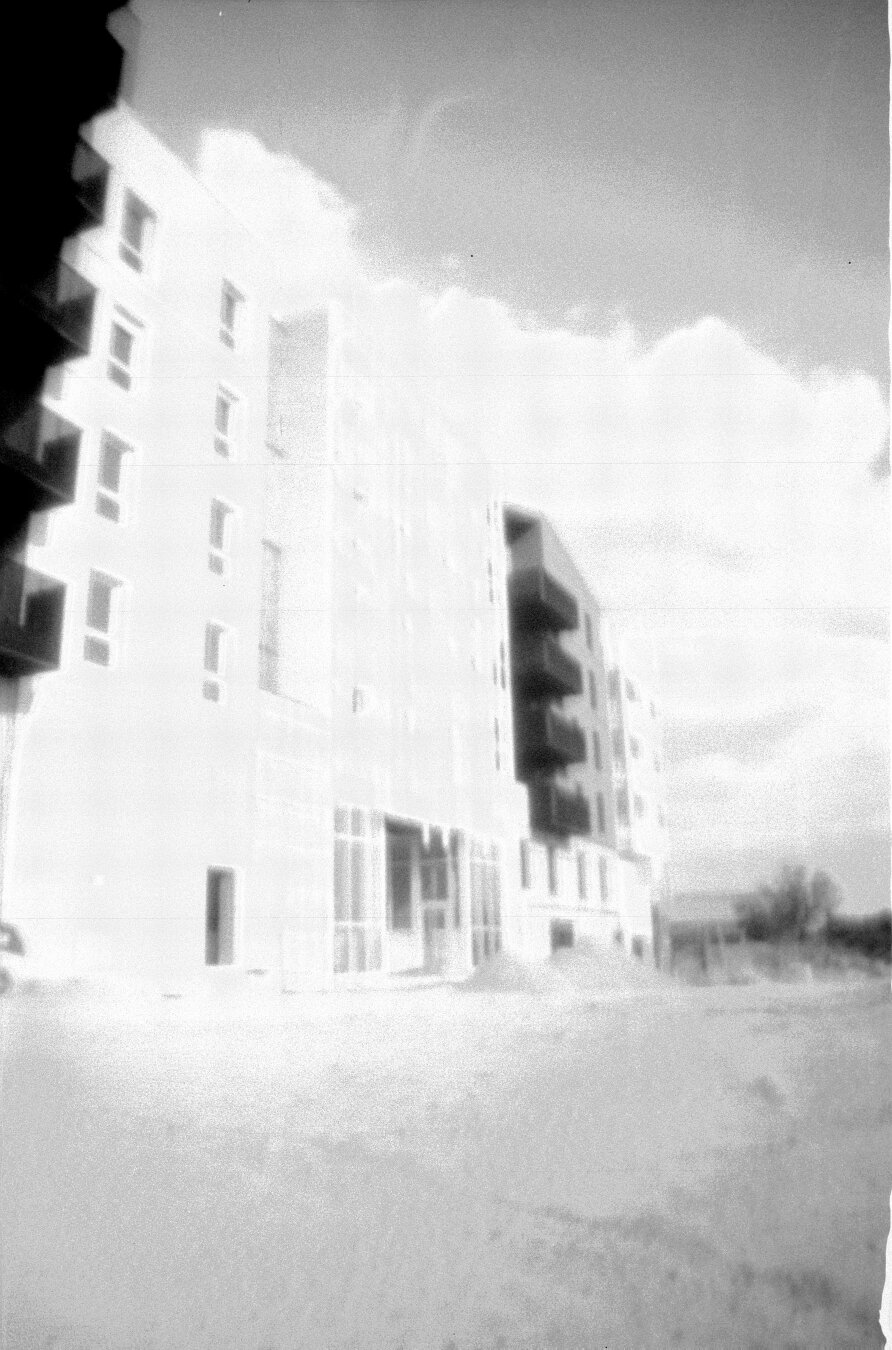 Overexposed buildings in construction
[#Pinhole Experiments]