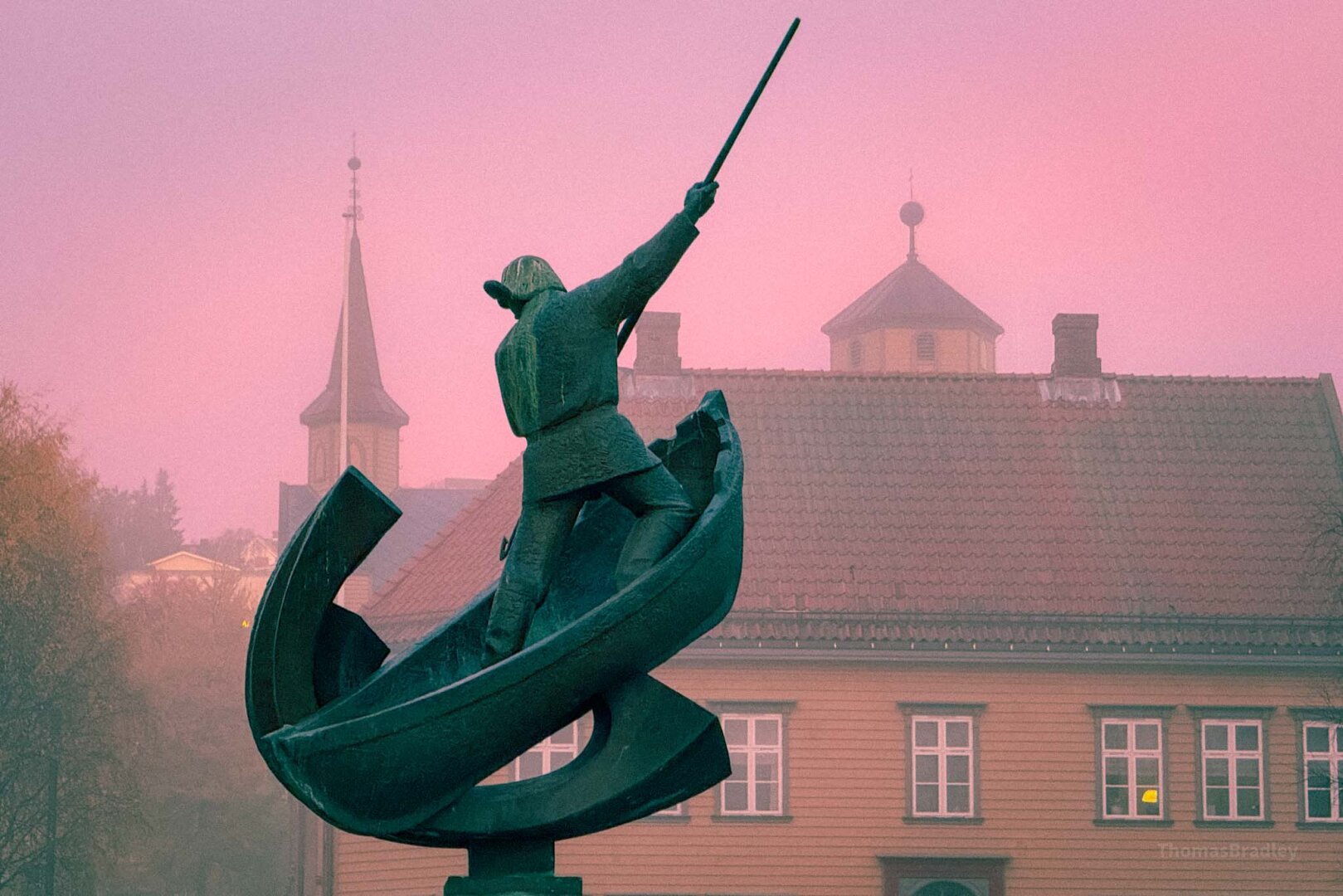 The hunter leads Tromso out of the mists of legend.