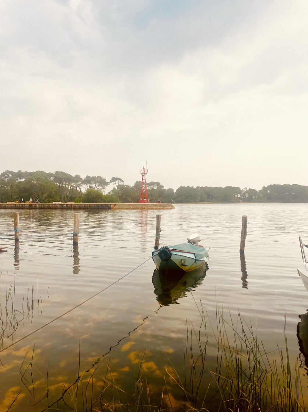 Lacanau’s lake. France.