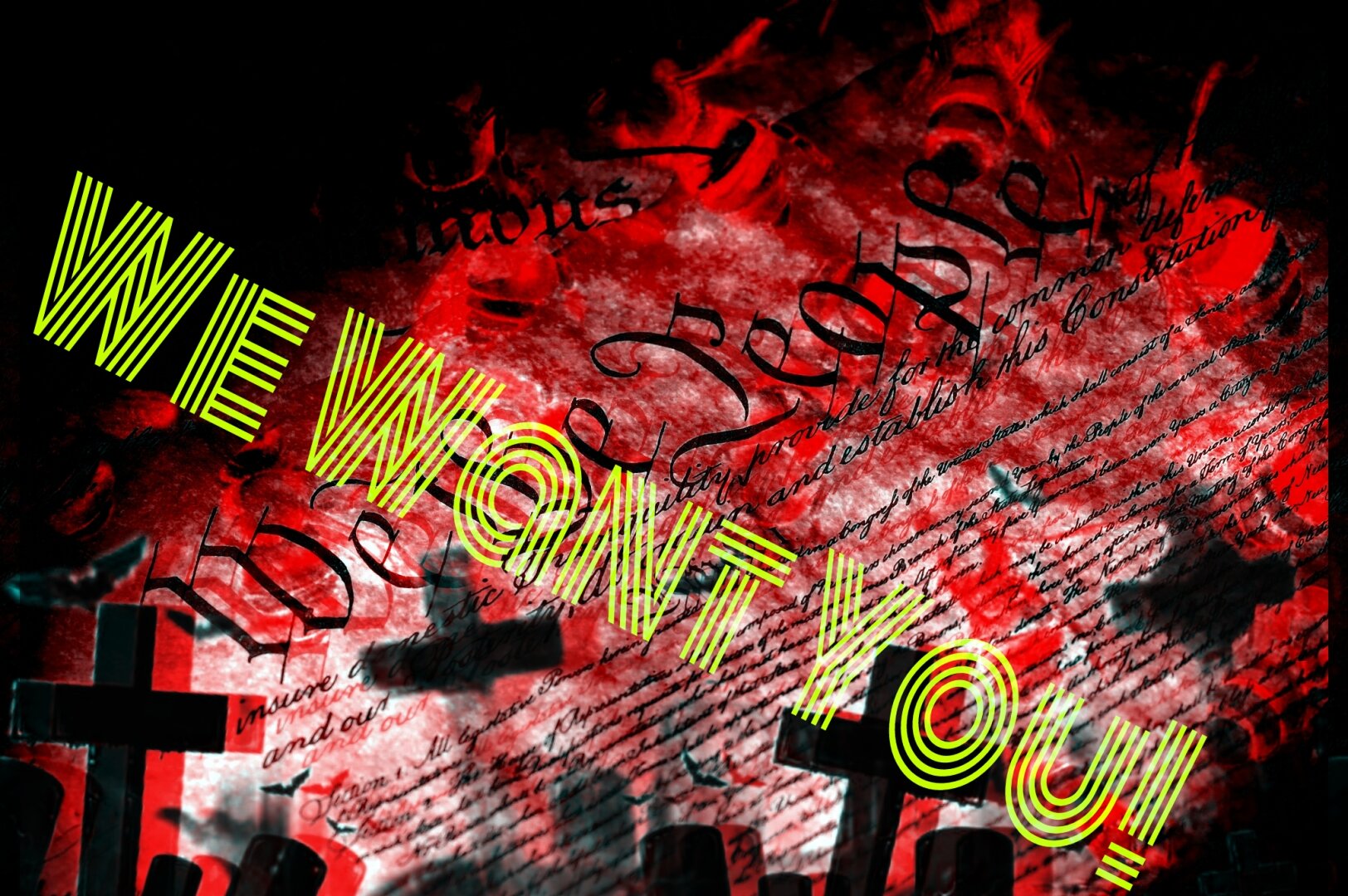 This is one of my first attempts at a collage adjacent piece. This is something I've wanted to try dipping my toe into for a bit now. Let me know what you think.