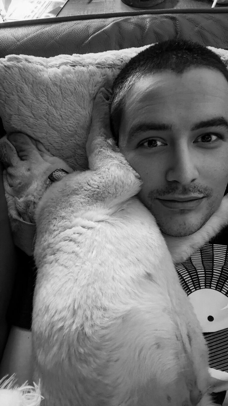 Jake taking a nap on dansup