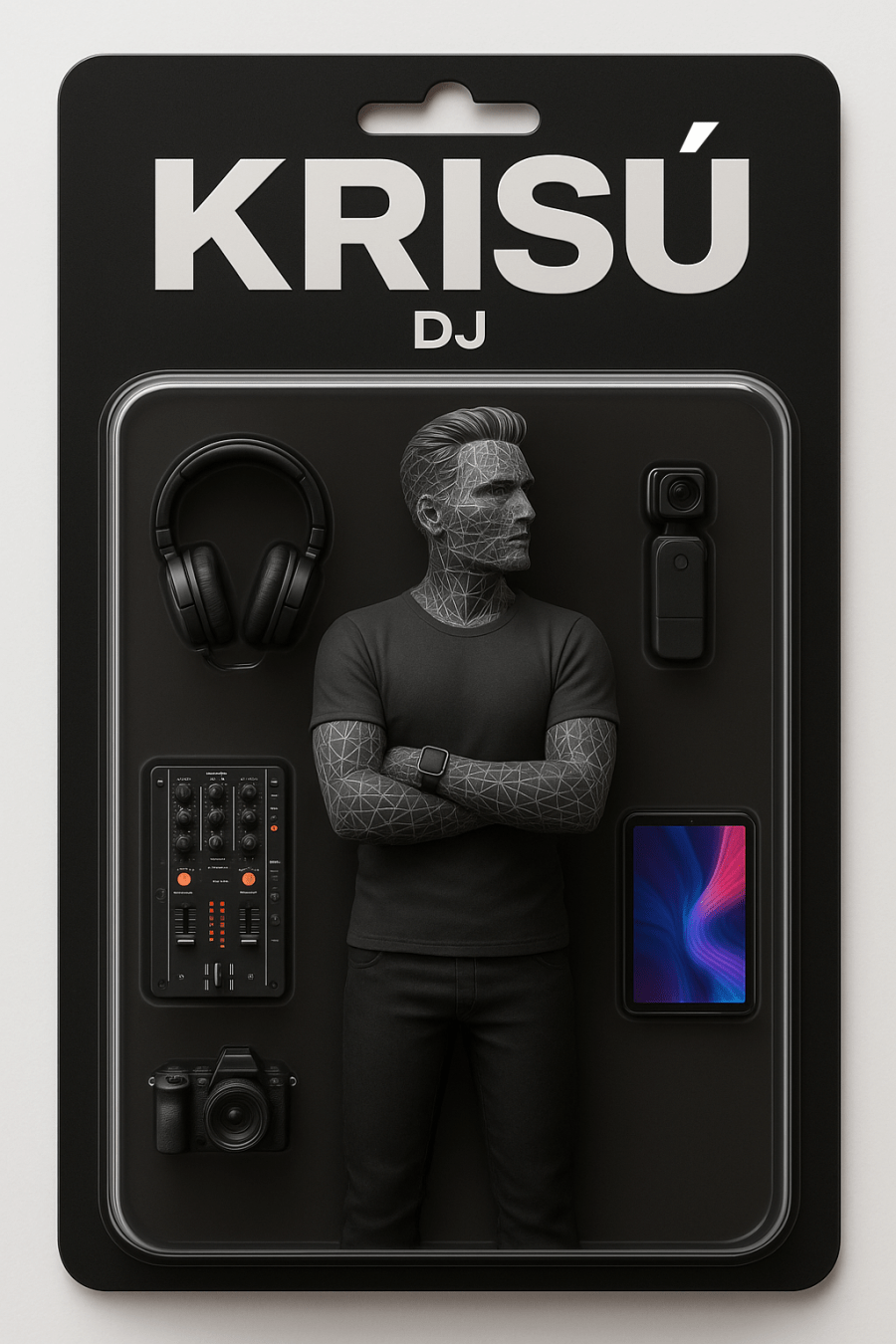 Actionfigur von DJ Krisú