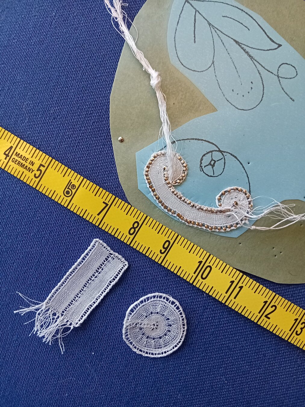 Bobbin lace excercises