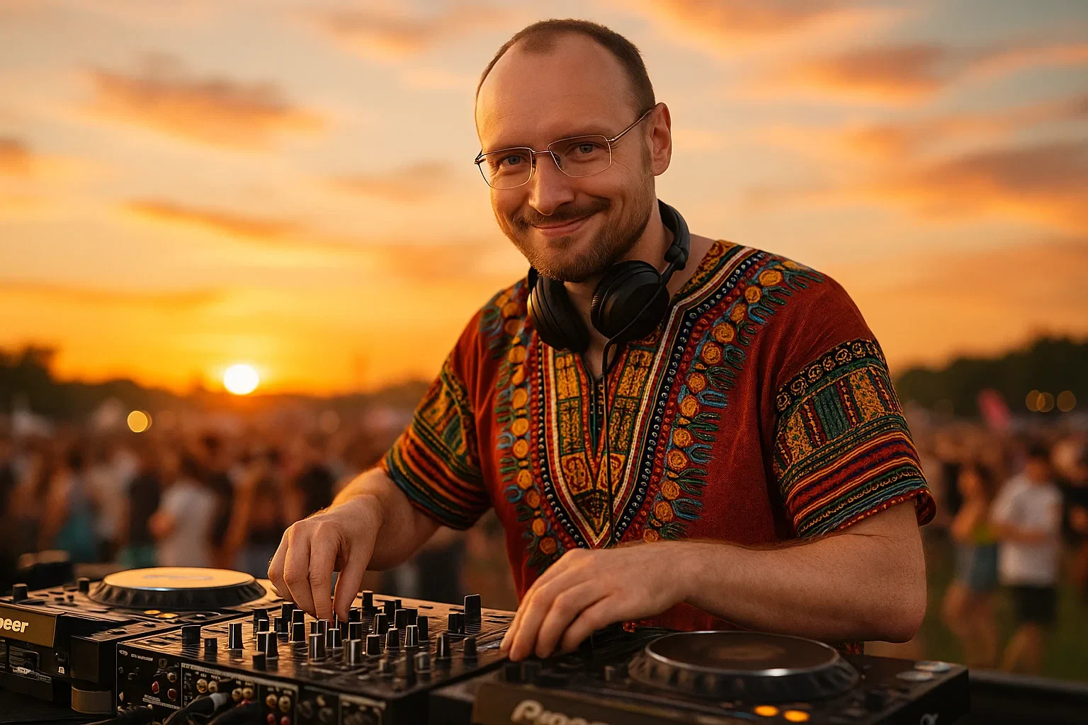 🎧 DJ of a Thousand Faces — A Photo Album of My Transformations (Created with AI)

This is me — in every one of these looks.
In this photo album, I transform into a DJ from different eras, cultures, and imaginary worlds. From a noble samurai to a fierce Viking, from a desert warrior in Dune style to a masked Anonymous rebel — each look isn't just a costume. It's a creative extension of myself, reimagined through the lens of artificial intelligence.

Every image is the result of blending my imagination with the power of generative AI. I experiment with visual identity, style, and cultural symbolism to show that music — like appearance — knows no boundaries.

This isn’t just a photo session. It’s my visual set. It’s a new way of self-expression.
This is me — like you’ve never seen before. And it was all created without a camera — in collaboration with a neural network.