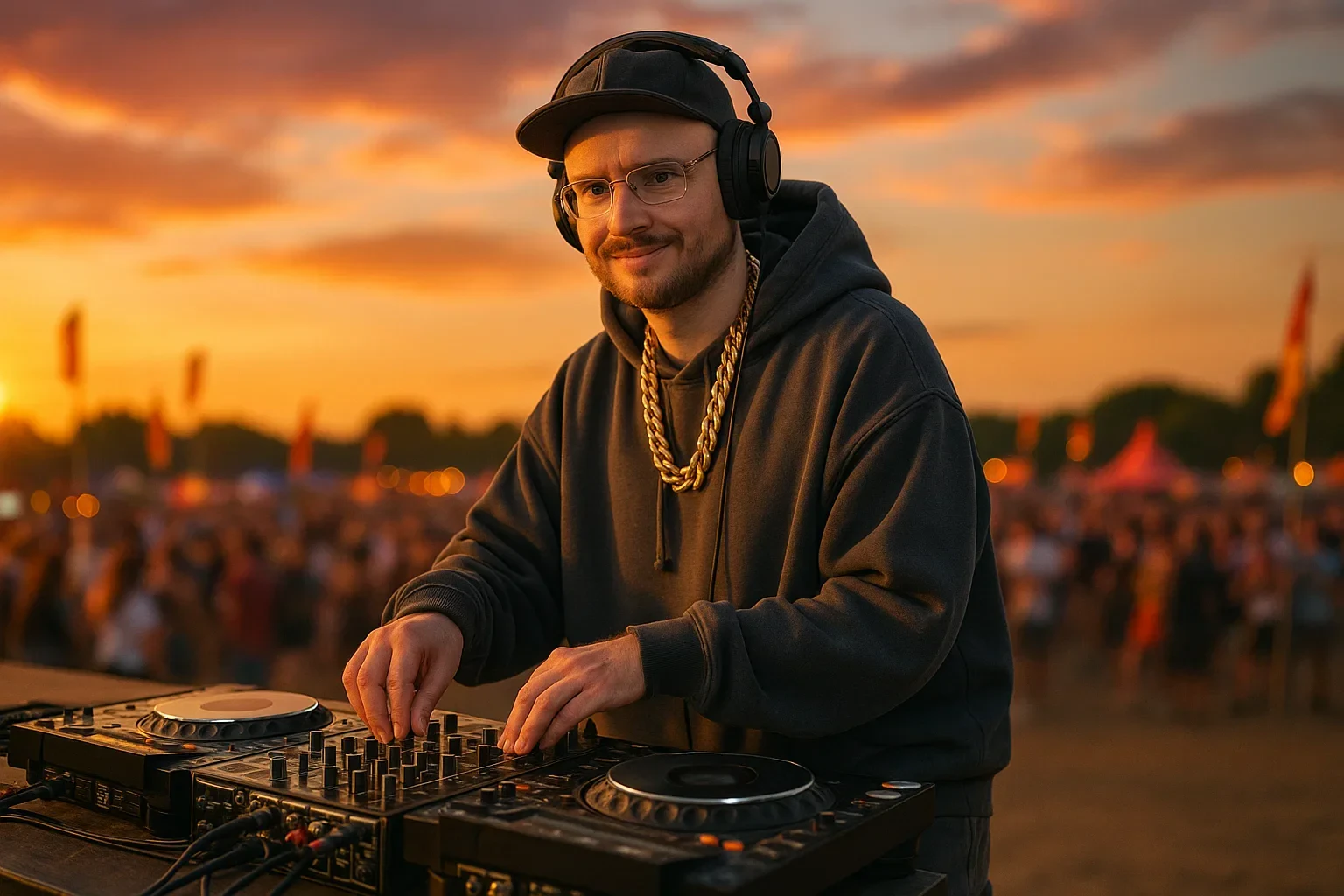 🎧 DJ of a Thousand Faces — A Photo Album of My Transformations (Created with AI)

This is me — in every one of these looks.
In this photo album, I transform into a DJ from different eras, cultures, and imaginary worlds. From a noble samurai to a fierce Viking, from a desert warrior in Dune style to a masked Anonymous rebel — each look isn't just a costume. It's a creative extension of myself, reimagined through the lens of artificial intelligence.

Every image is the result of blending my imagination with the power of generative AI. I experiment with visual identity, style, and cultural symbolism to show that music — like appearance — knows no boundaries.

This isn’t just a photo session. It’s my visual set. It’s a new way of self-expression.
This is me — like you’ve never seen before. And it was all created without a camera — in collaboration with a neural network.